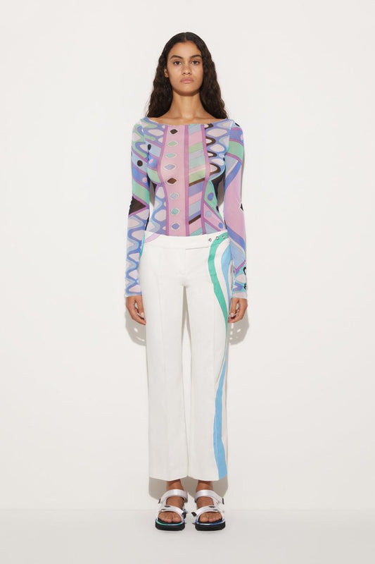 PUCCI Vivara-Print Top | Women Tops And Shirts