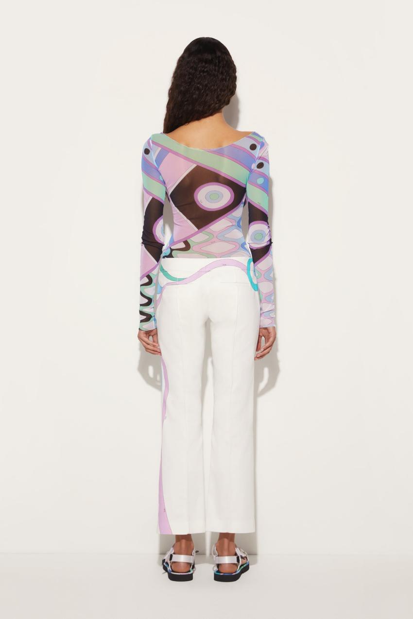 PUCCI Vivara-Print Top | Women Tops And Shirts