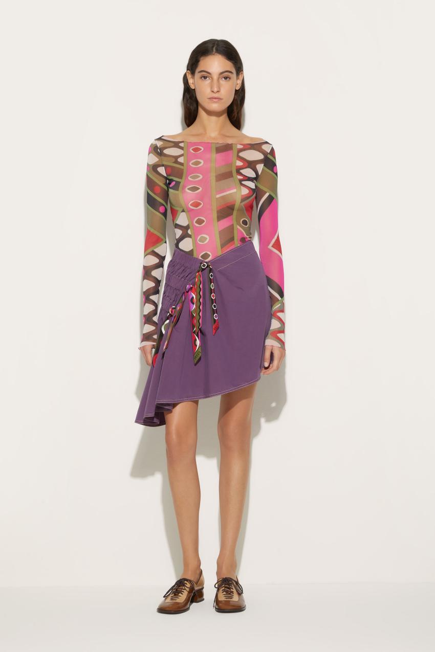 PUCCI Vivara-print Top | Women Tops And Shirts