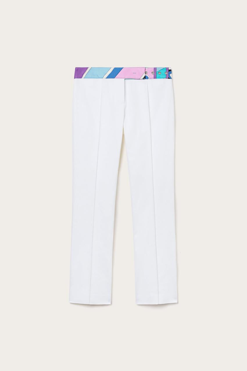 PUCCI Vivara-Print Trousers | Women Pants And Shorts