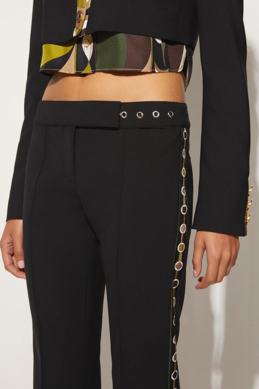 PUCCI Vivara-Print Trousers | Women Pants And Shorts