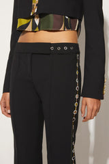 PUCCI Vivara-Print Trousers | Women Pants And Shorts