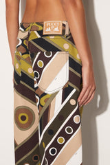 PUCCI Vivara-Print Wide-Leg Trousers | Women Pants And Shorts