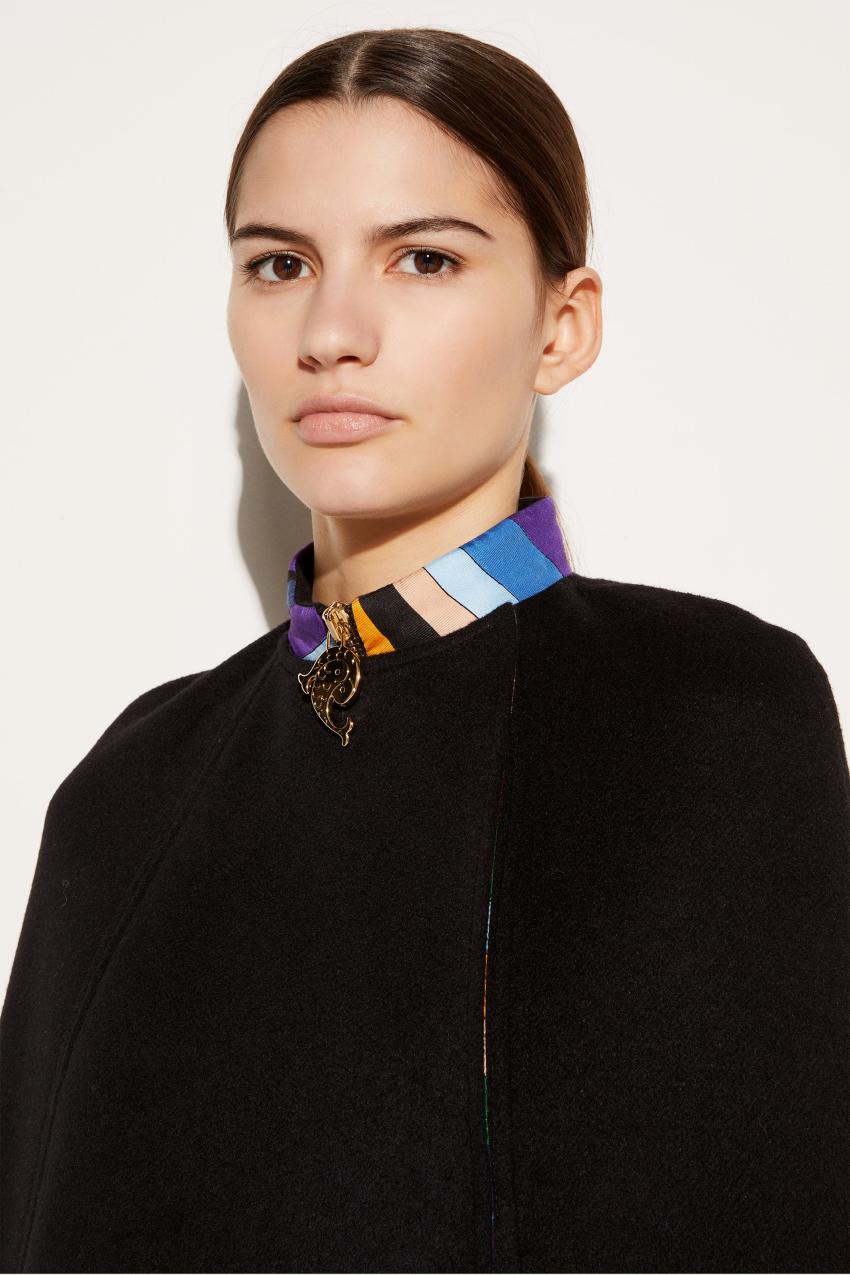 PUCCI Wool Cape | Women Outerwear